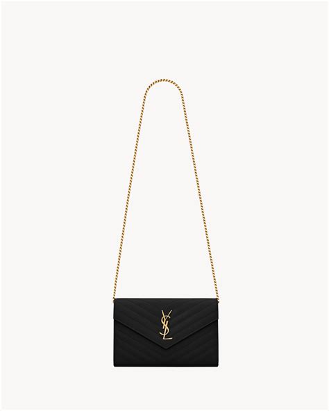 ysl cassandra chain wallet.